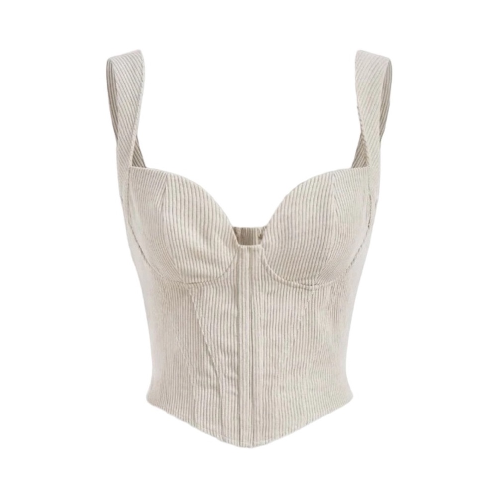 Corduroy Corset Size Large NWT